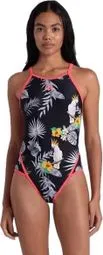 Arena Traje de baño Arena VeranoTropical Mujer Negro / Naranja