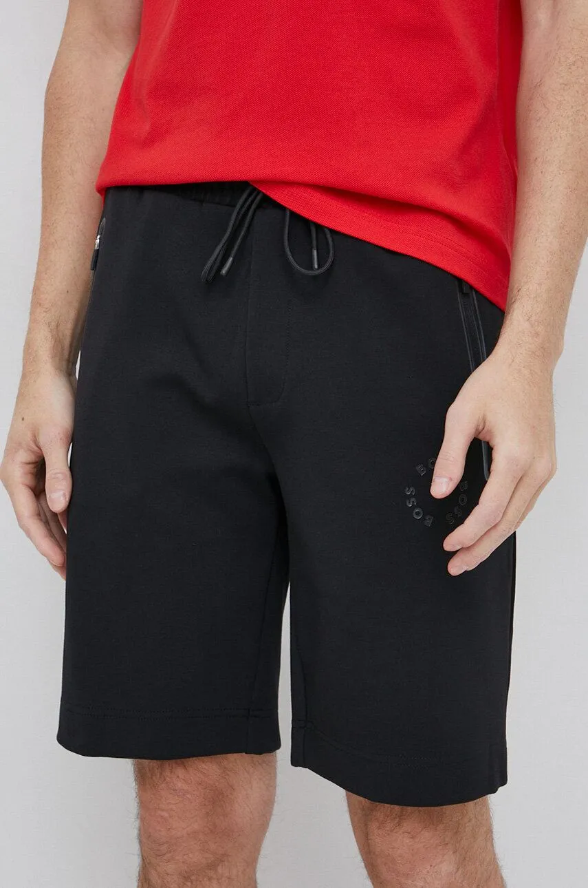 BOSS Cotton-Blend Shorts