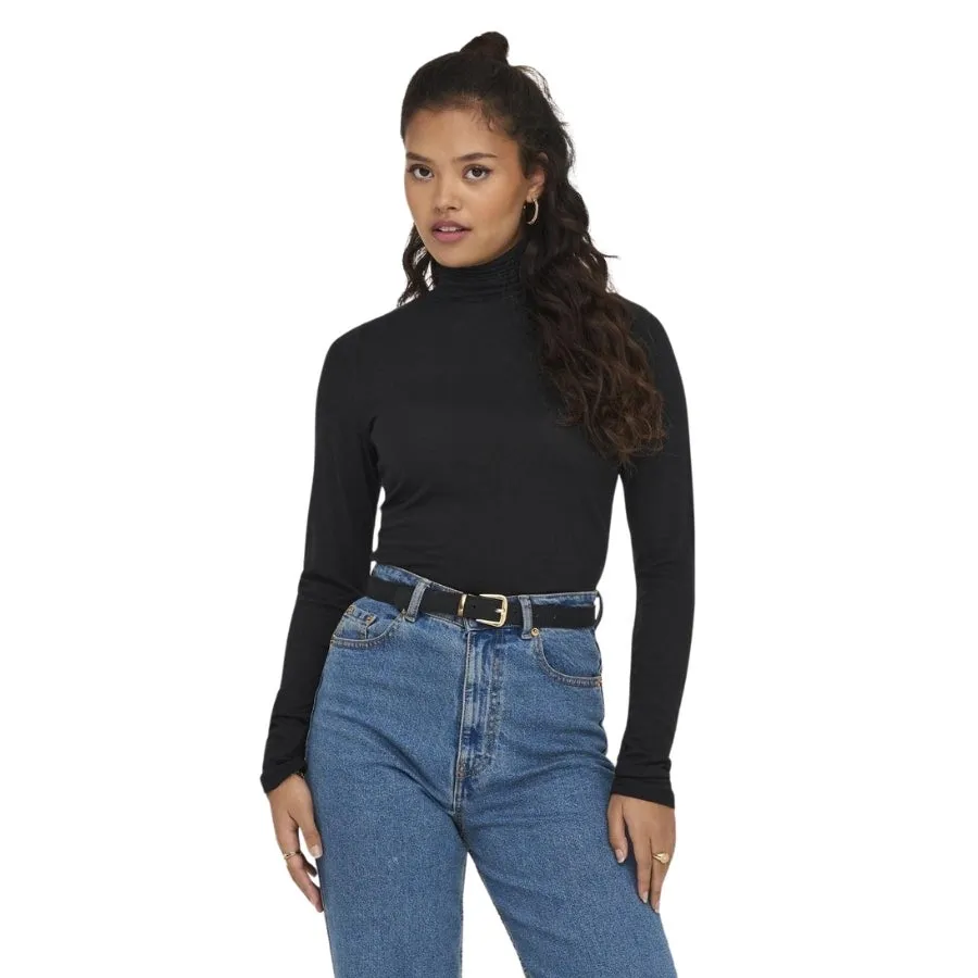  Camisetas manga larga Jdy Jdysuma Woolblend Ls Rollneck Top Jrs At