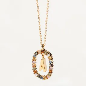 Collar Letra A Say My Name