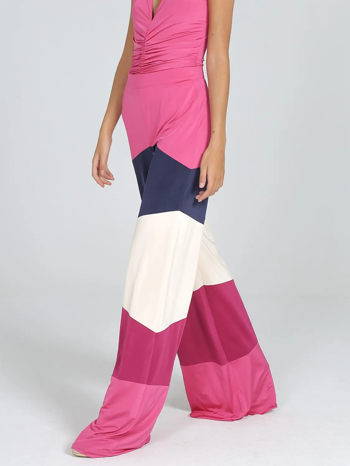 LACIE CONTRASTE PANTALON COLOUR NUDE