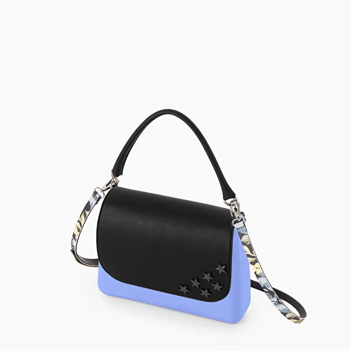 O bag glam celeste estrellas