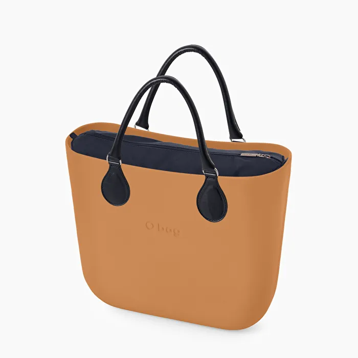 O bag mini biscuit and navy blue