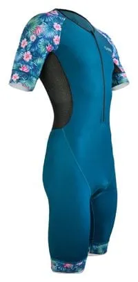 Oxsitis Oxsitis 140.6 Traje de Triatlónde Manga Corta Azul