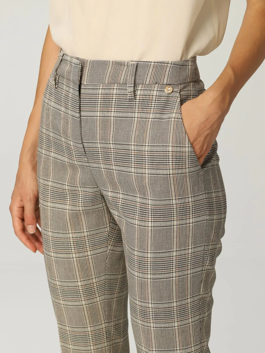 PANTALON PRINCIPE DE GALES LIU*JO