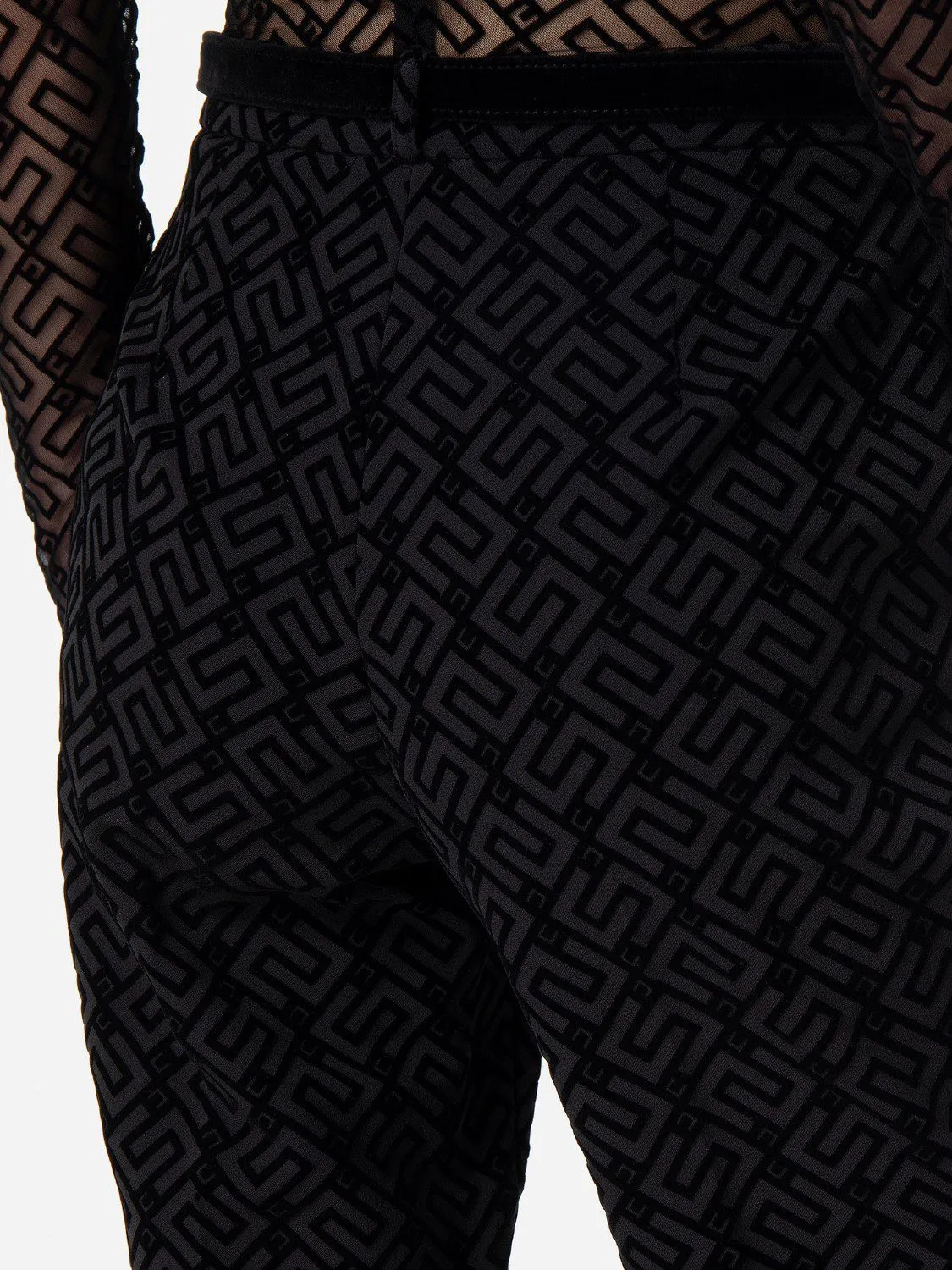 PANTALON RECTO ATERCIOPELADO ELISABETTA FRANCHI