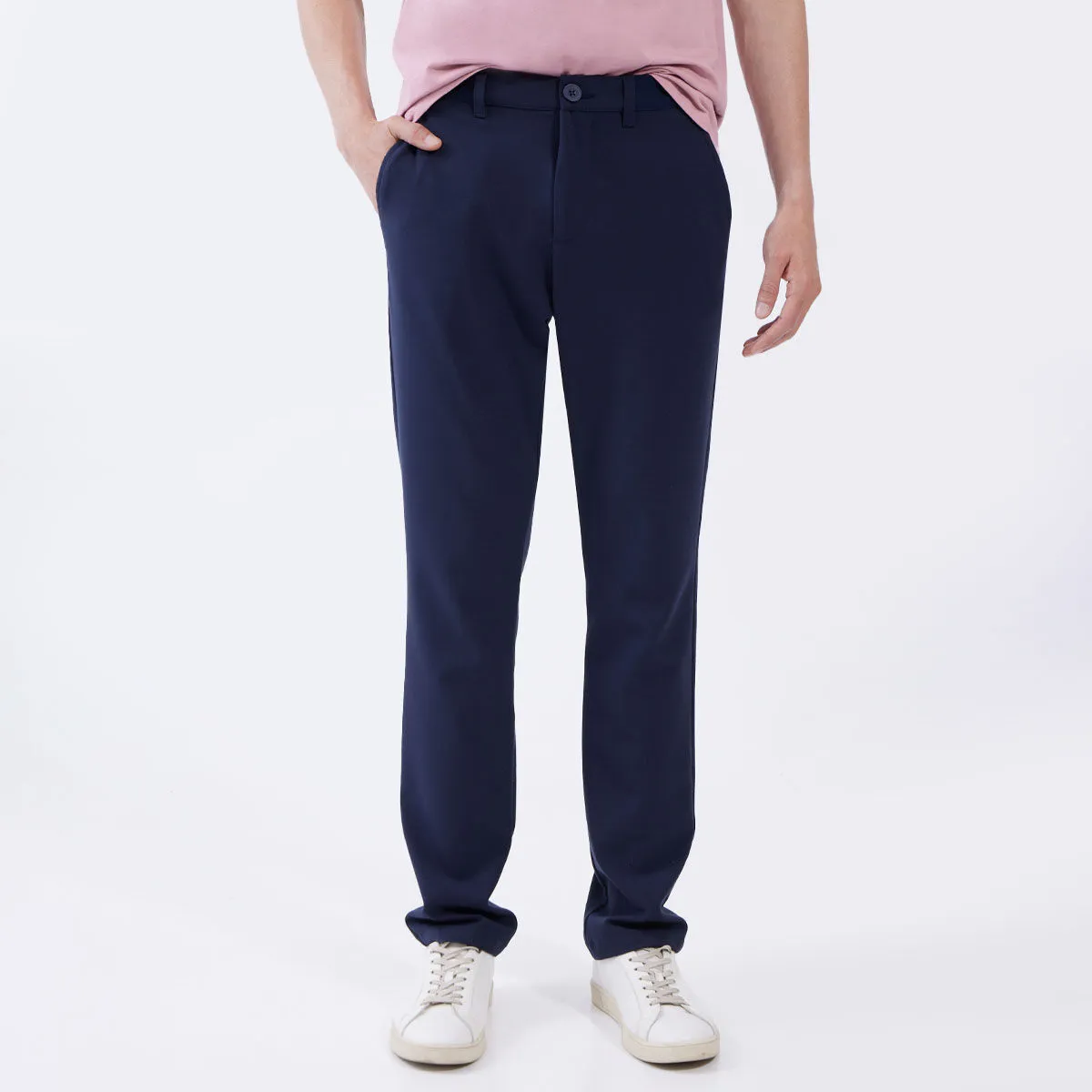 Pantalon Tipo Chino Con Bolsillos