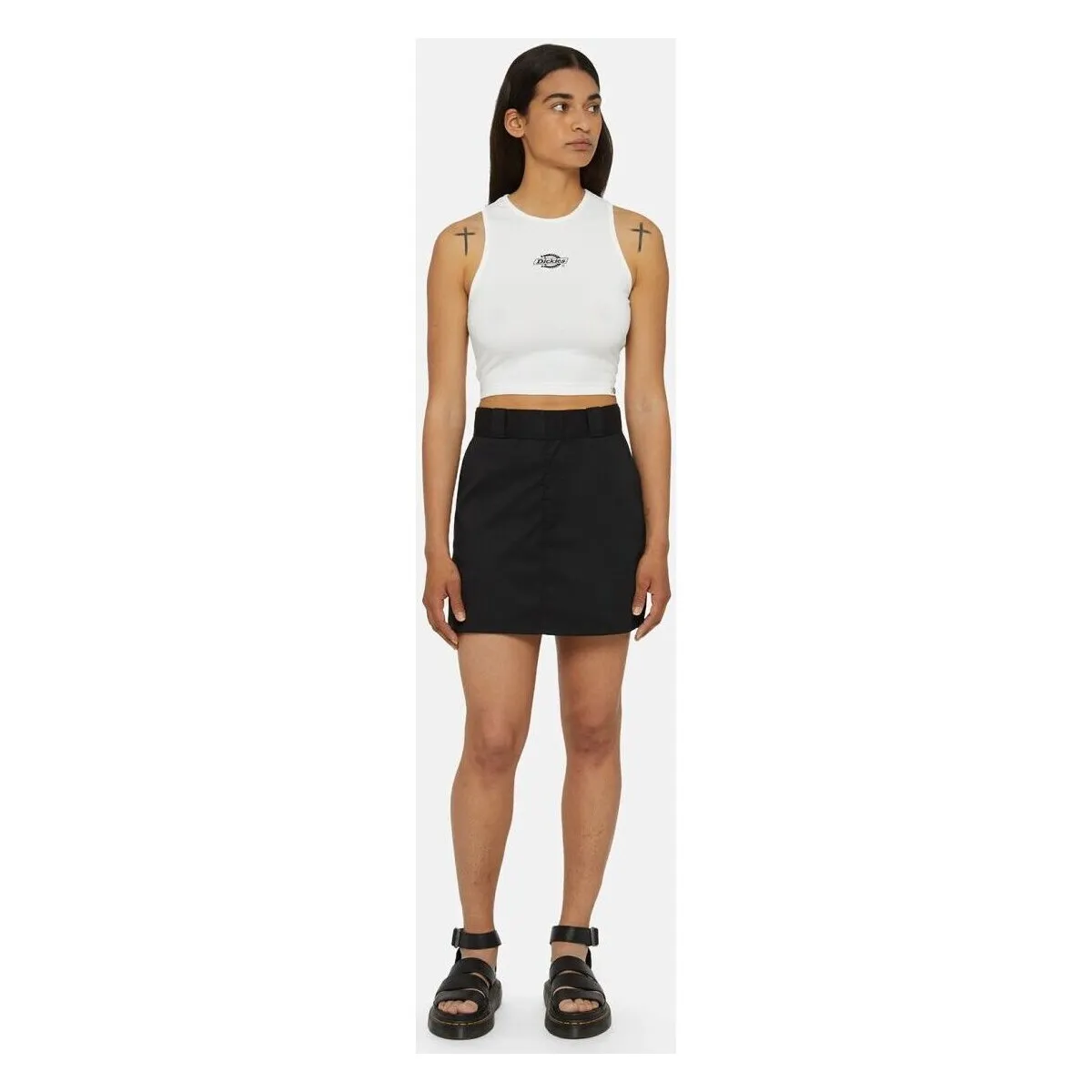 POWERS VEST W DK0A4Y8D-WHITE