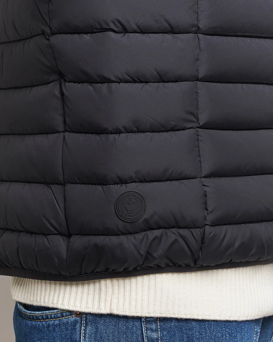 Save The Duck Rhus Matt Lightweight Vest Black