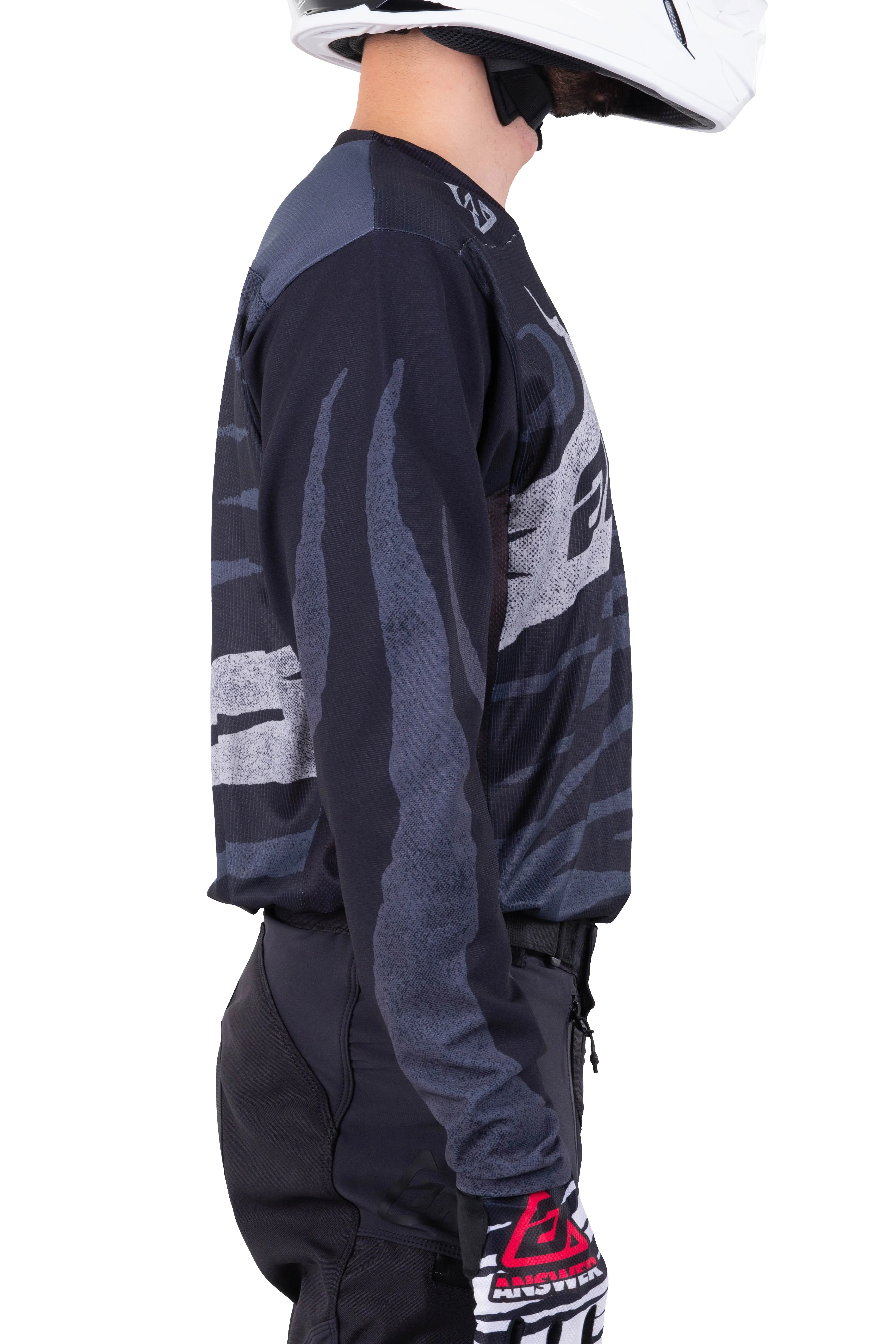 Traje de Cross Answer Elite Ops Negro-Gris