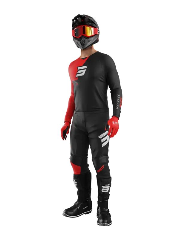 Traje de Cross Shot Draw Squad Rojo