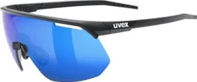 UVEX Uvex Pace One Gafas Negro/Lentes Espejo Azul